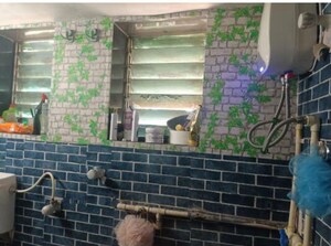 Washroom in 1 BHK Apartment at Khar West – for Rent