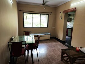 Living Room in 1 BHK Apartment at Kanchan Pushp Society, Ghodbunder Road – for Rent