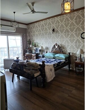 Bedroom in 4 BHK Apartment at Sunworld Vanalika, Sector 107 – for Sale