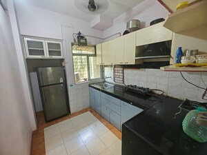 Kitchen in 1 BHK Apartment at Kanchan Pushp Society, Ghodbunder Road – for Rent
