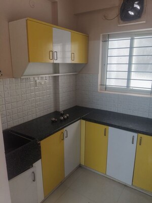 Kitchen in 1 BHK Apartment at Keerthana Residency, Kadubeesanahalli – for Rent