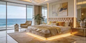 Bedroom in 2 BHK Apartment at Valencia And Mishal One Marina, Marine Lines – for Sale