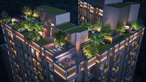 Balcony in 1 BHK Apartment at Kohinoor Bella, Nilaje N V – for Sale