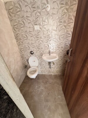 Bathroom in 1 BHK Apartment at Raunak Residency Thane, Pokhran Road No One – for Rent