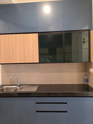 Kitchen in 3 BHK Apartment at Adani Ten BKC, Bandra East – for Rent