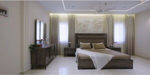 Living Room in 4 BHK Apartment at Prestige High Fields, Gachibowli – for Rent
