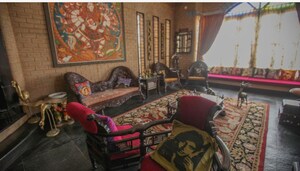 Living Room in 5 BHK Villa at Swiss Towns, Devanahalli – for Sale