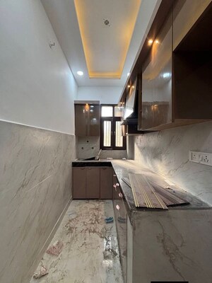 Kitchen in 1 BHK Builder Floor at Uttam Nagar – for Sale