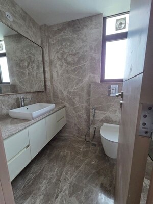 Bathroom in 3 BHK Apartment at Whiteland Blissville, Sector 76 – for Rent