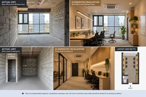  Office Space – Exterior View View at Sunteck Pinnacle, Goregaon West - for Rent