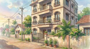  Apartment – Exterior View View at Jaysingpur - for Sale