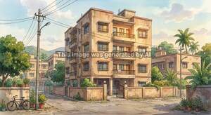  Apartment – Exterior View View at Jambhali - for Sale