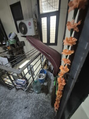 Balcony in 2.5 BHK Builder Floor at Mayur Vihar – for Rent