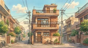  Builder Floor – Exterior View View at Tilak Nagar - for Sale