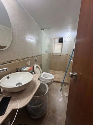 Bathroom in 2 BHK Apartment at Skylark Apartment Lokhandwala Complex, Lokhandwala Complex – for Rent