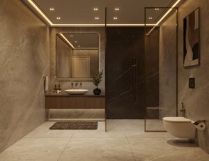 Living Room in 3 BHK Apartment at 6th Block – for Sale
