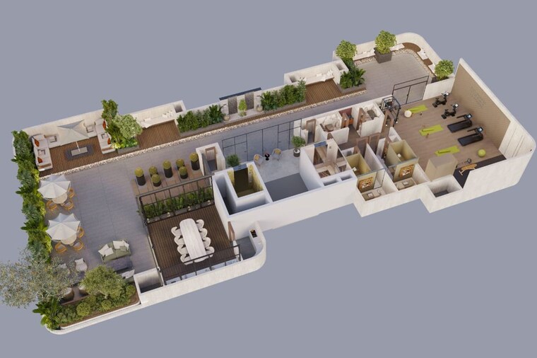 Master Plan, 6th block 3 Bedroom 3665 Sq.Ft. Apartment In 6th Block Bangalore 10702988