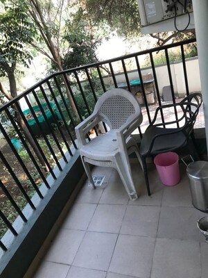 Balcony in 3 BHK Apartment at Bhagwati Residency Sus, Sus – for Rent