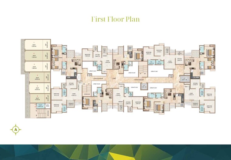 Master Plan, raj-apoorvam 1 Bedroom 450 Sq.Ft. Apartment In Chakan Pune 10702981