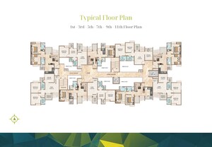 Master Plan in 1 BHK Apartment at Raj Apoorvam, Chakan – for Sale