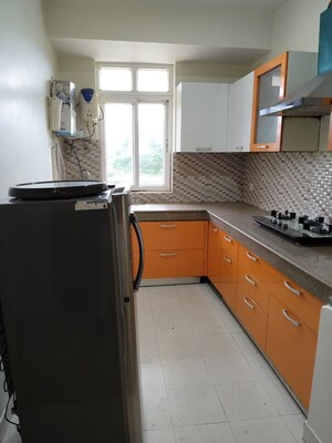 Kitchen in 3 BHK Builder Floor at Elan Nirvana, Sector 50 – for Rent