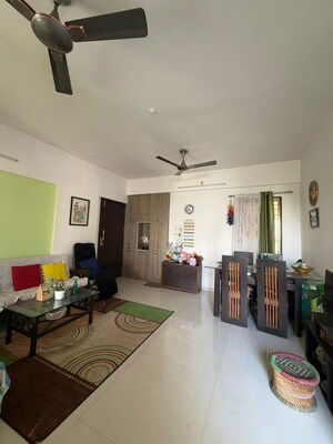 Living Room in 2 BHK Apartment at Favolosa, Balewadi – for Rent