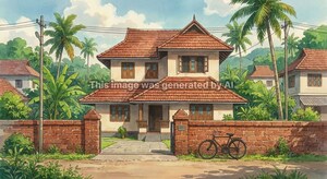  Independent House – Exterior View View at Taliparamba - for Sale