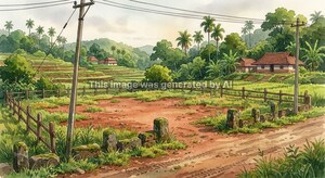  Land – Garden View at Nellarachal - for Sale