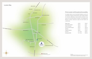  Shop – Map Location View at Gajraj Empire Business Hub, Chakan - for Sale
