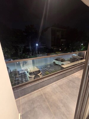 Balcony in 1 BHK Apartment at Palm Residency Chhatarpur, Chattarpur – for Rent