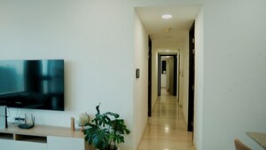 Building Lobby in 3 BHK Apartment at Kalpataru Mugnus, Bandra East – for Rent