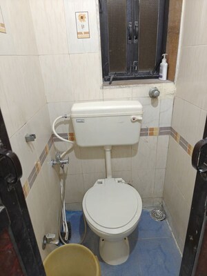 Bathroom in 1 BHK Apartment at Tulsidham Complex, Kapur Bawdi – for Sale