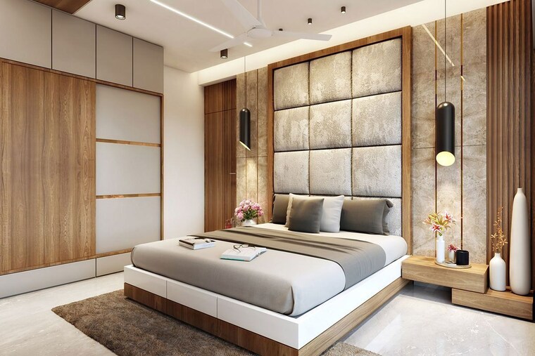 Bedroom, sector 104 3 Bedroom 1540 Sq.Ft. Builder Floor In Sector 104 Noida 10703201