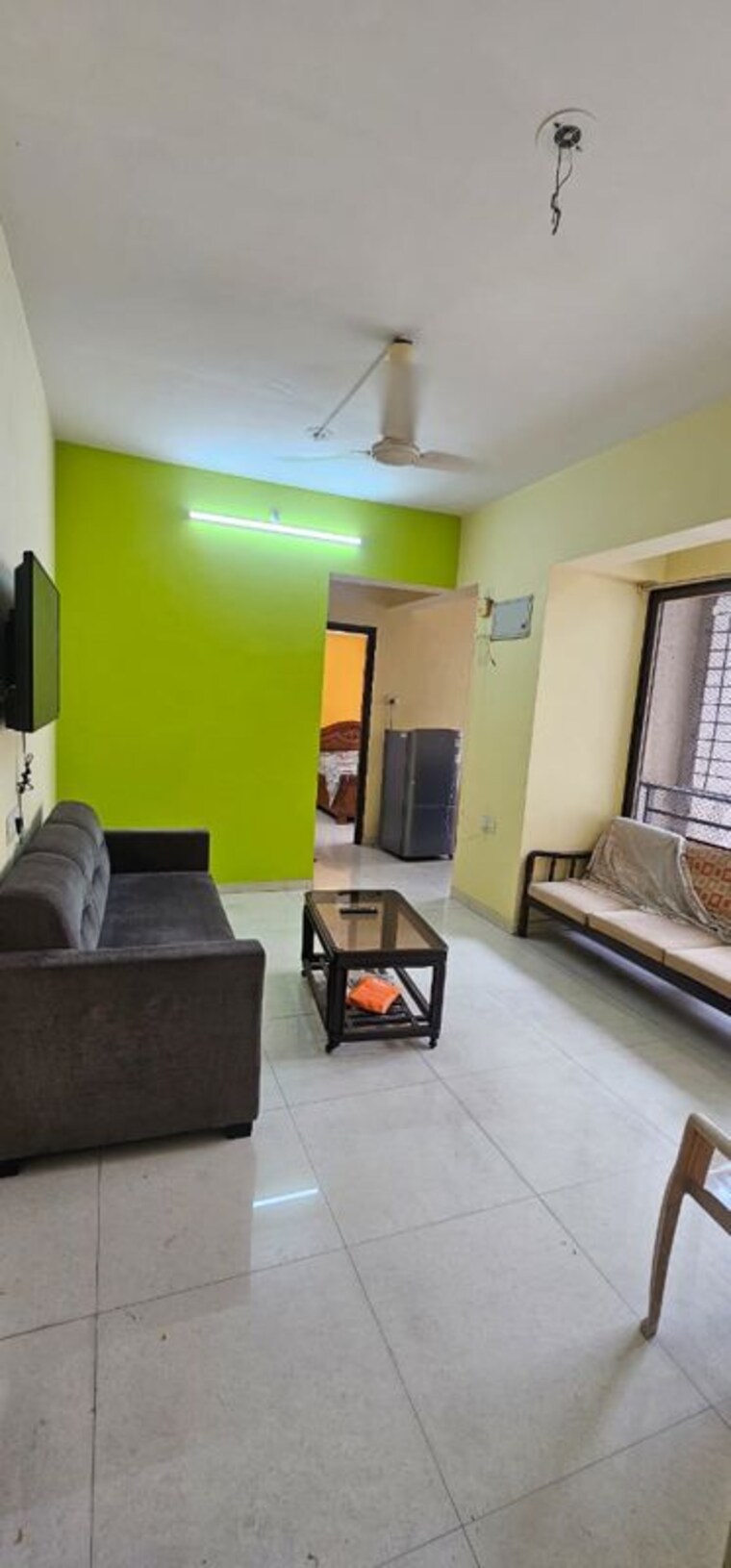 Living Room, sunshine-willows 1 Bedroom 670 Sq.Ft. Apartment In Ghansoli Navi Mumbai 10703208