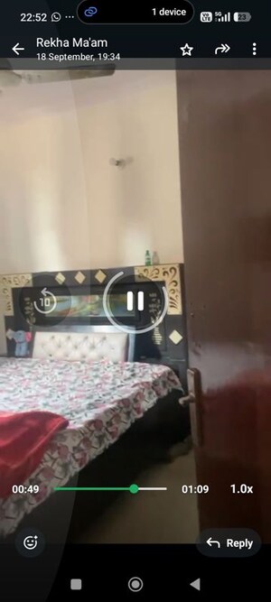 Bedroom in 1 BHK Apartment at Govindpuri – for Sale