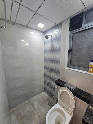 Bathroom in 2 BHK Apartment at Marathon Monte South, Byculla West – for Rent