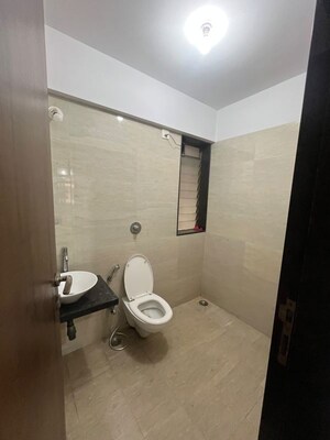 Bathroom in 2 BHK Apartment at Marathon Monte South, Byculla West – for Rent