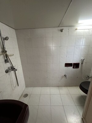 Bathroom in 3 BHK Apartment at Nestle Apartment, Andheri West – for Sale