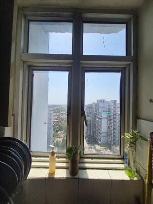 Living Room in 2 BHK Apartment at Supertech Icon, Ahinsa Khand 2 – for Sale