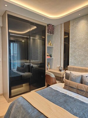 Living Room in 4 BHK Apartment at Lodha New Cuffe Parade, Wadala – for Sale