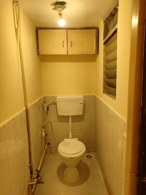 Bathroom in 1 RK Apartment at Prabhat CHS Dadar, Dadar West – for Rent