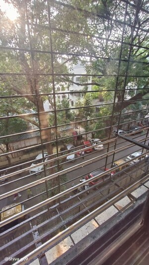 Balcony in 1 BHK Apartment at Adarsh Nagar Society, Worli – for Rent