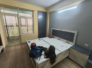Living Room in 2 BHK Apartment at Nilaya Greens, Raj Nagar Extension – for Rent
