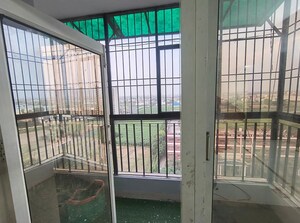 Balcony in 2 BHK Apartment at Nilaya Greens, Raj Nagar Extension – for Rent