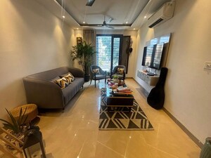 Living Room in 2 BHK Apartment at Dhakoli – for Rent