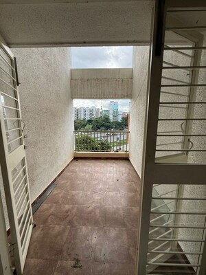 Balcony in 2 BHK Apartment at Saniket Sunwinds, Bavdhan – for Rent