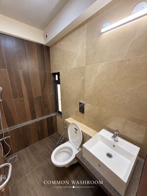 Bathroom in 3 BHK Apartment at Malad West – for Rent