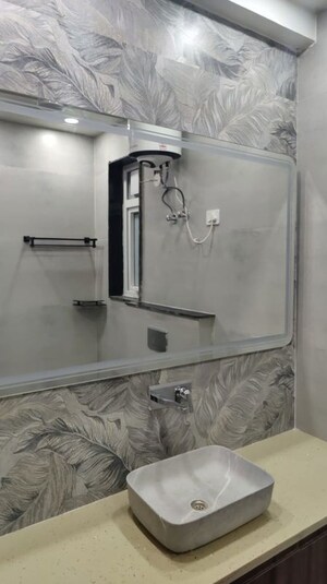 Bathroom in 3 BHK Builder Floor at South City 2 – for Rent
