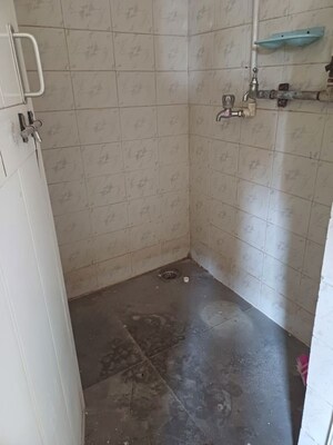 Bathroom in 1 BHK Apartment at Cidco Kargil CHS, Ghansoli – for Rent