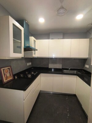 Kitchen in 3 BHK Builder Floor at Chittaranjan Park – for Rent